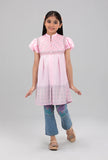 Princess Ethnic Top (2-8 Years) :  Body Pink & Lt Turquoise