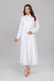 Women's Long dress : White