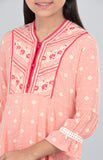 Girl's Ethnic Tops ( 2-8 Years): Candle Lt Peach