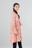 Junior Girls Ethnic Top (10-14 Years) : Candle Lt Peach