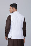 Men's Waist Coat :  White