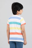 Prince T-Shirt (2-8 Years): White Stripe