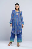 Women's Ethnic - Two Pieces : Oxford Blue Printed & Jet Black Printed