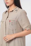 Women's Casual Shirt : Olive