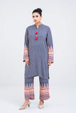 Women's Ethnic - Two Pieces : Navy Printed