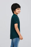 Prince shirt  ( 2- 8 years ) : Red & Green