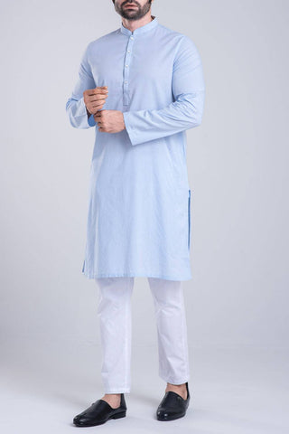 Men's Panjabi : Blue Eye