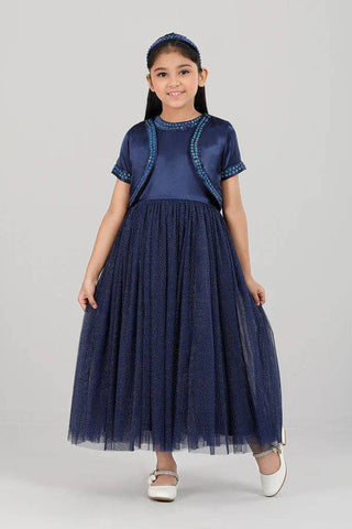 Princess set : Navy , Red & White (2-8 Years)