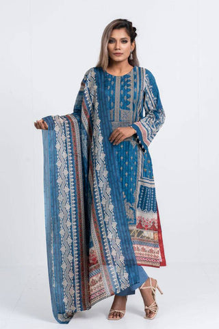 Women's Lawn : Classic Blue & Fire Brick