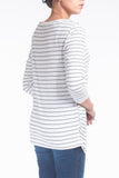 LADIES KNITTED T-SHIRT MUESO