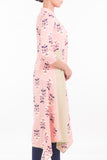 Embroidered Women's Ethnic Trail PEACH PRINTED - Yellow Clothing