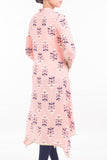 Embroidered Women's Ethnic Trail PEACH PRINTED - Yellow Clothing