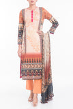 Women's Lawn ( 3 PIECE ) BROWN - Yellow Clothing