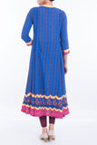 Women's Ethnic ROYAL BLUE PRINTED - Yellow Clothing
